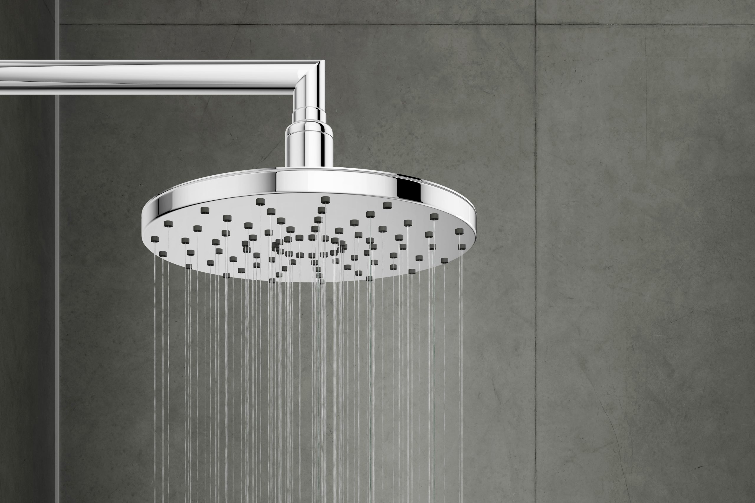 Moderne Dusche und Badausstattung