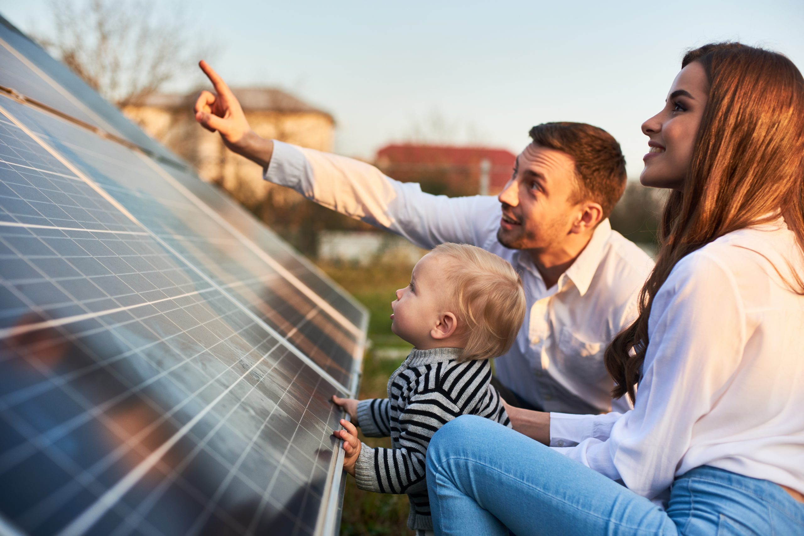 Photovoltaik und moderne Energielösung am Wohnhaus
