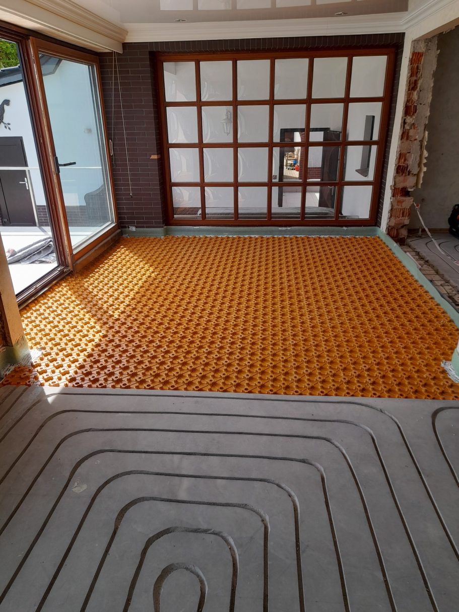 Kombination Schlüter u. Fräsen